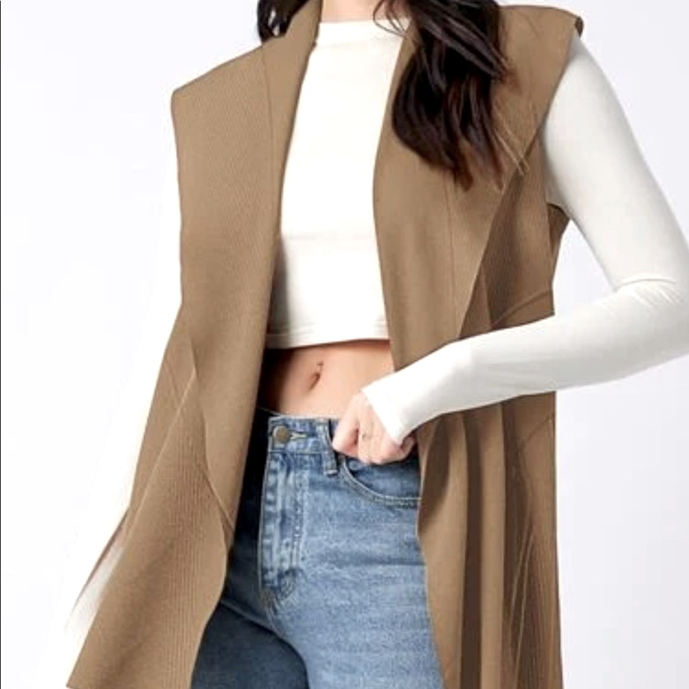 Waterfall Vest Coat